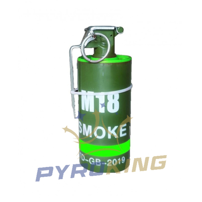 CLE7034 G SMOKE M18 ZIELONY SRPYRO PyroKing